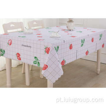 toalha de mesa de vinil para restaurante